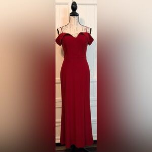 Morgan & Co. Burgundy Dress